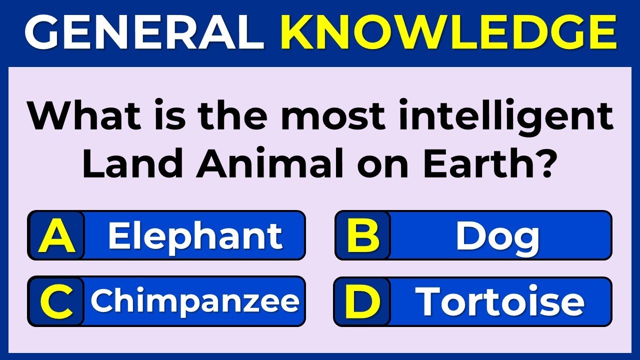How Sharp Is Your General Knowledge? Only True Geniuses Get a Perfect Score! #GK