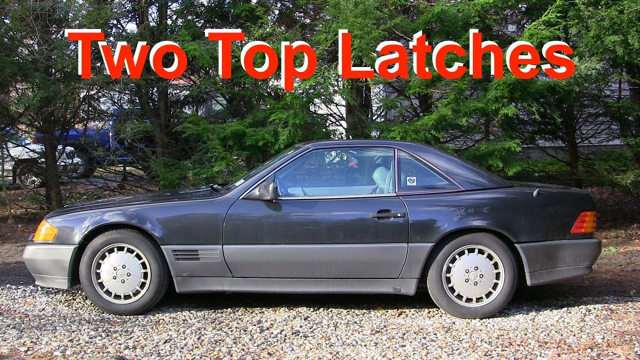Rebuild Your Mercedes SL R129 Two Top Latches