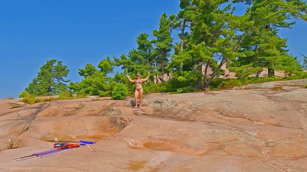 LOST In A Water World //Philip Edward Island #canoeing #georgianbay #wildernesswanderer