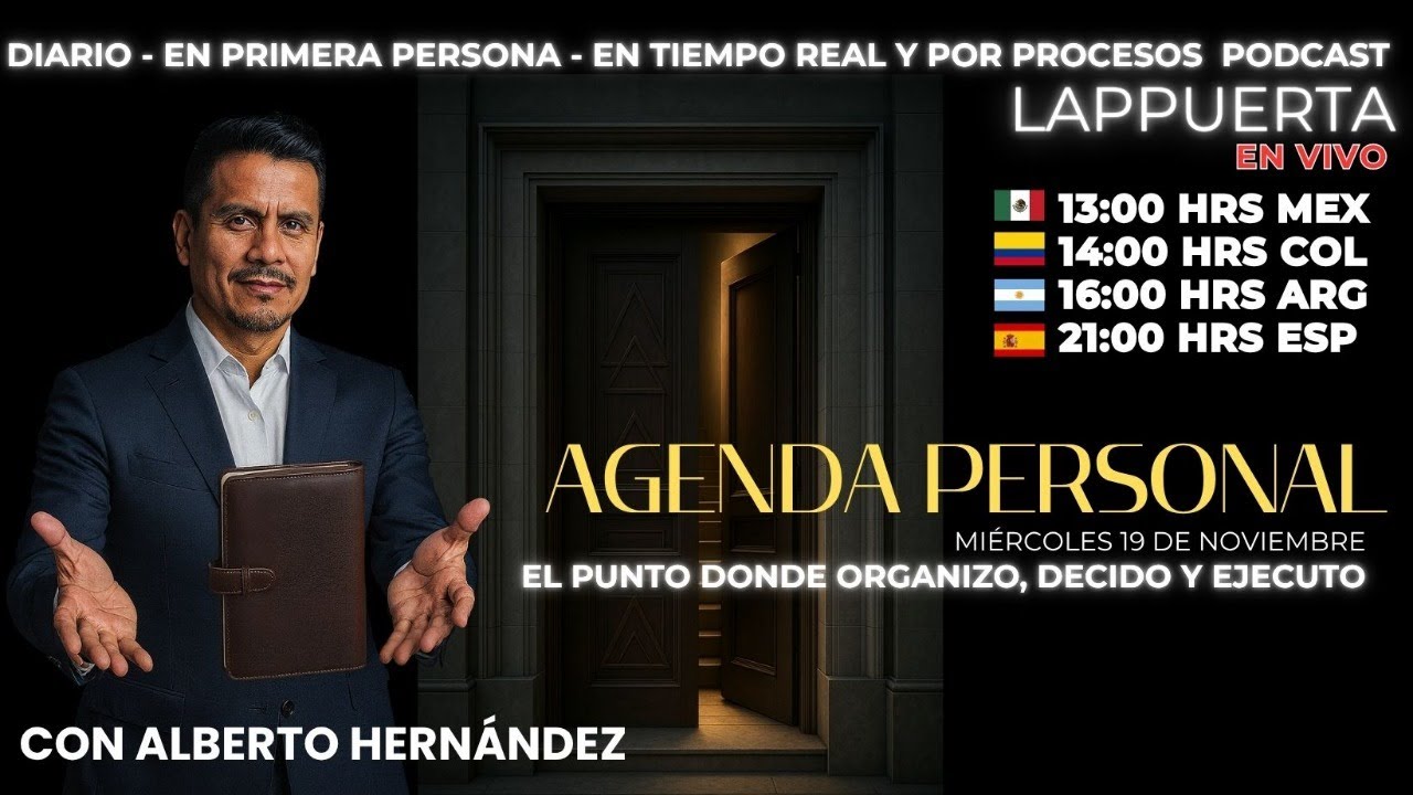 🔥 AGENDA PERSONAL – LAPPUERTA DIARIO🔥