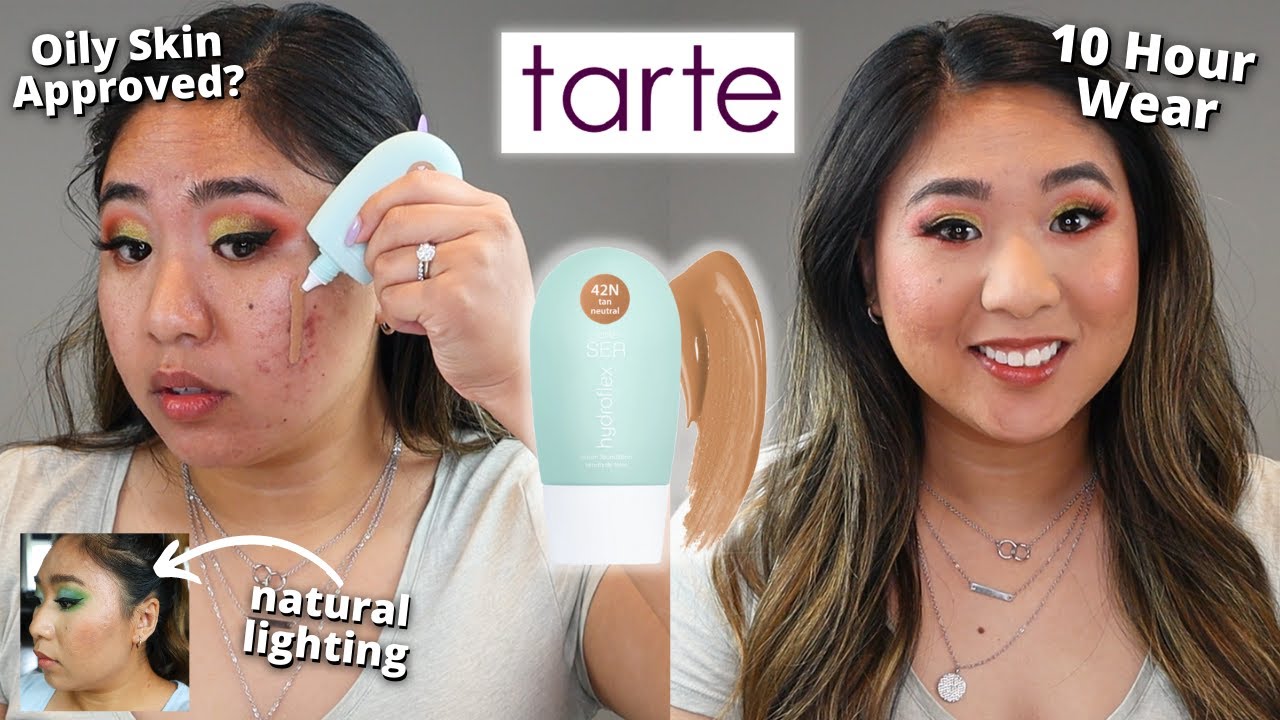 2 Day Wear on Tarte Sea Hydroflex Serum Foundation for Oily & Acne Skin!