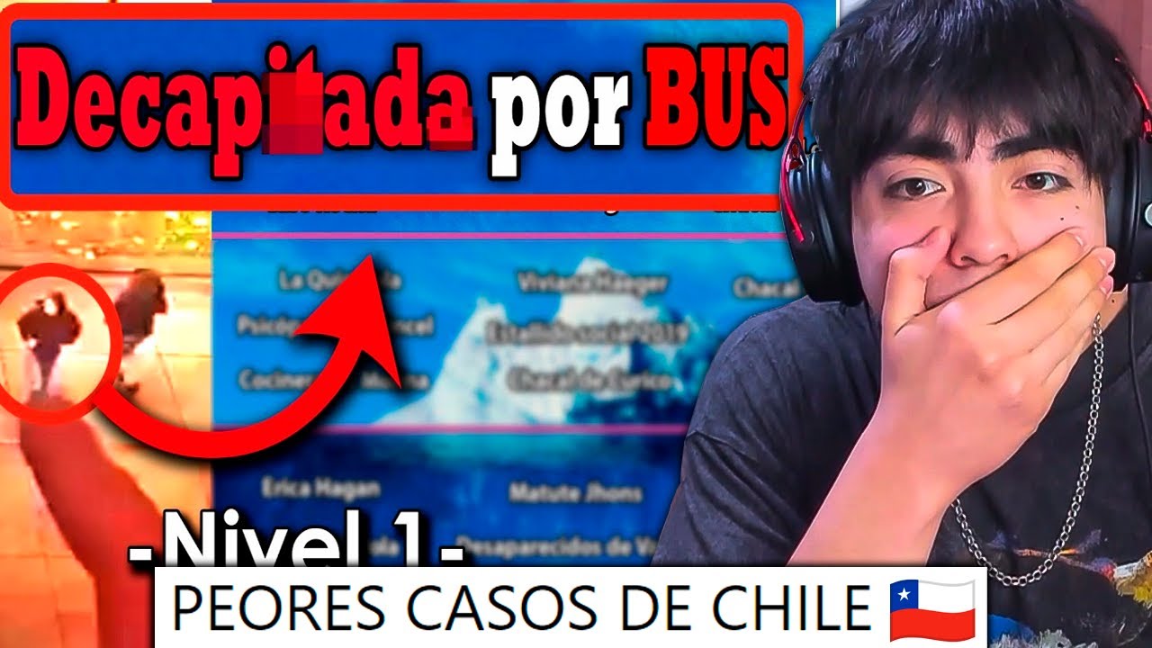 ICEBERG DE LOS PEORES CASOS OCURRIDOS EN CHILE *xDanx reacciona*