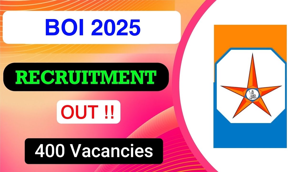 BOI Apprentice Recruitment 2025 | Notification Out | Full Detail Explaining | MDE