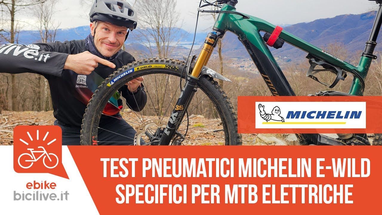 Test pneumatici MICHELIN E-WILD RACING LINE: specifici per E-MTB