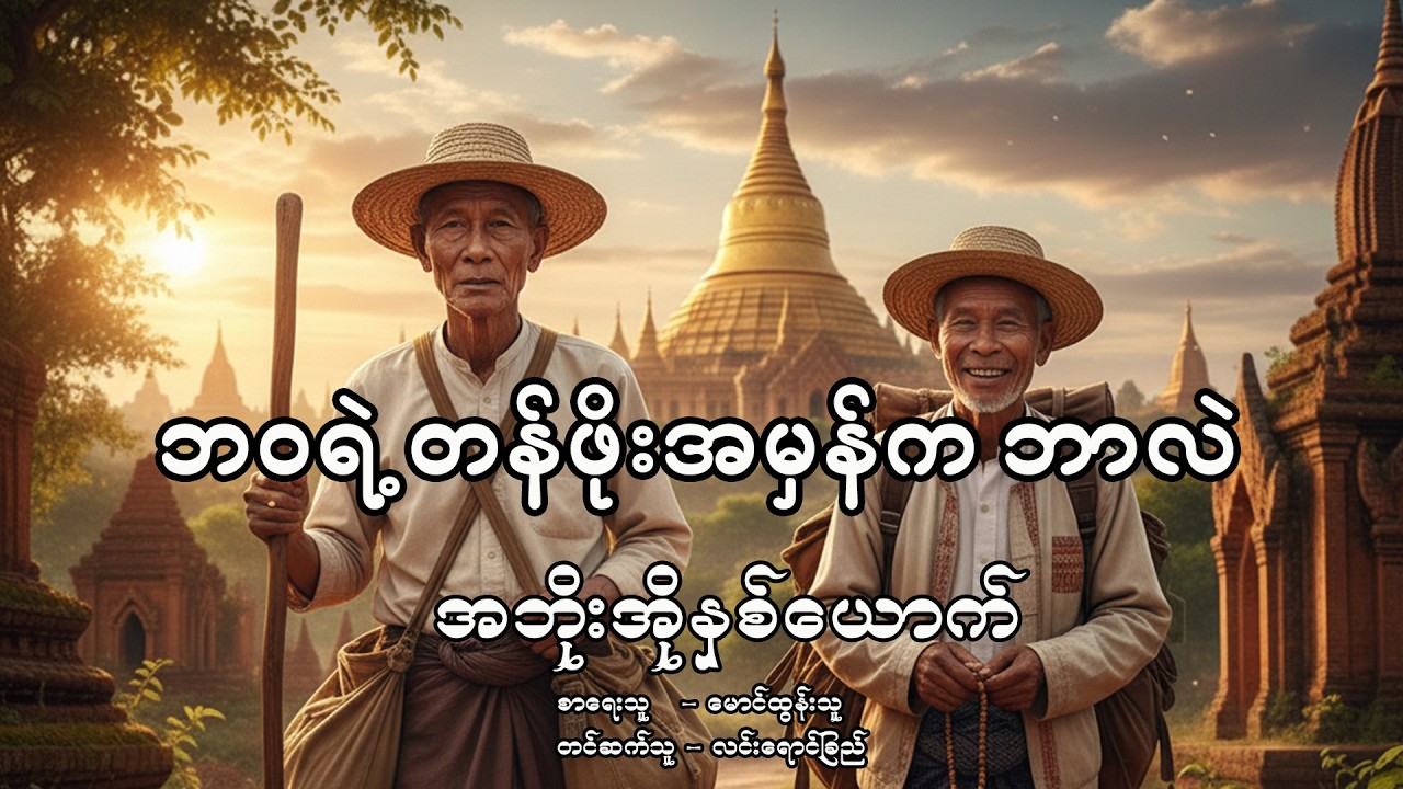 အဘိုးအိုနှစ်ယောက်၊ မောင်ထွန်းသူ #linyoungche #myanmar #literature #generalknowledge #ဘာသာပြန်