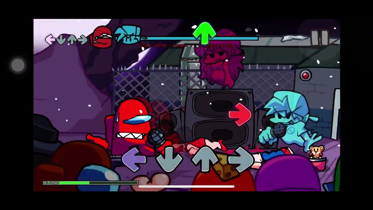 Fnf Among us gameplay again idk yo @FNF_Developers yo rate me type shii