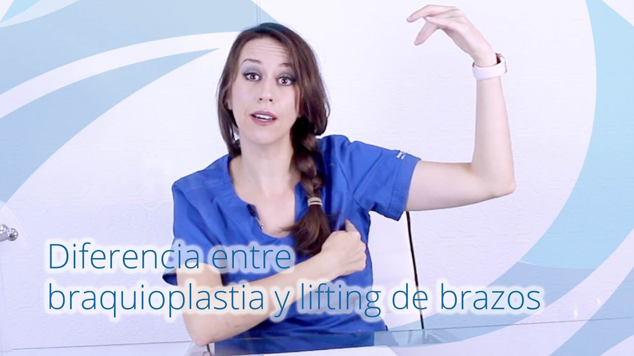 Diferencia entre la cirug&iacute;a de braquioplastia y el lifting de brazos