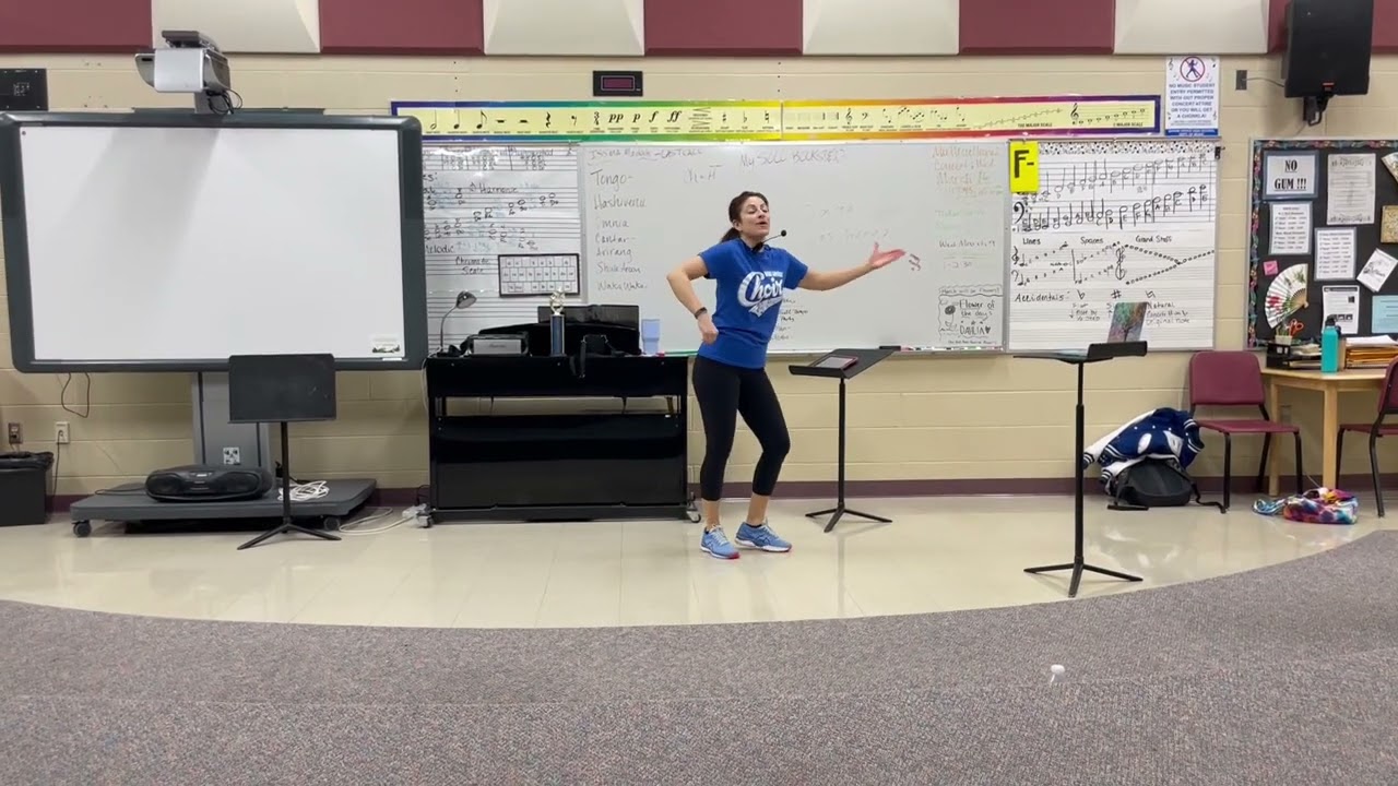 BGHS Choir Choreography - Cantar