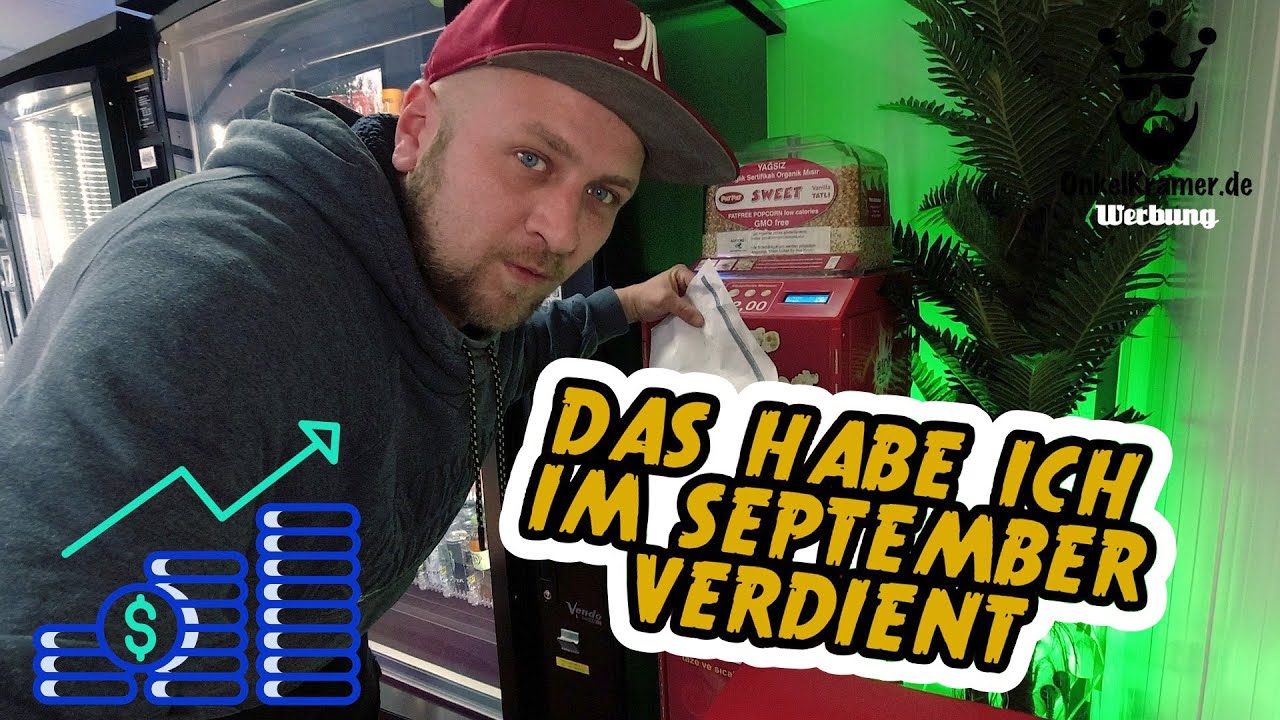 💸 Durchschnittlicher Umsatz Snackautomat September 2021