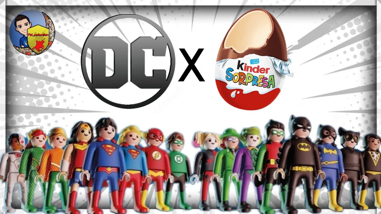 🥚 DC X PLAYMOBIL IN KINDER SORPRESA || LA SERIE COMPLETA + SPACCHETTATA STRANGER THINGS 🌟