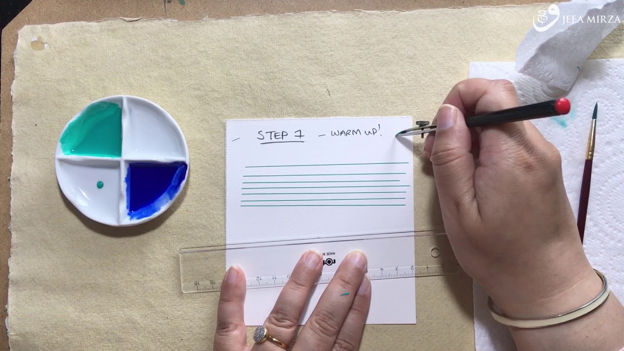 A quick guide to using Ruling Pens