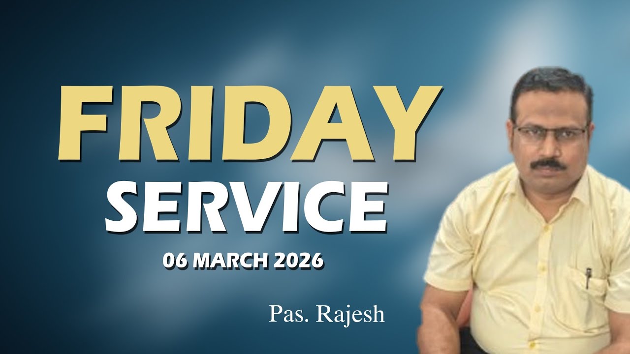 LIVE | Friday Evening Service I Pas. Ruban Charlas | 06 MAR 2026 #ANLWC
