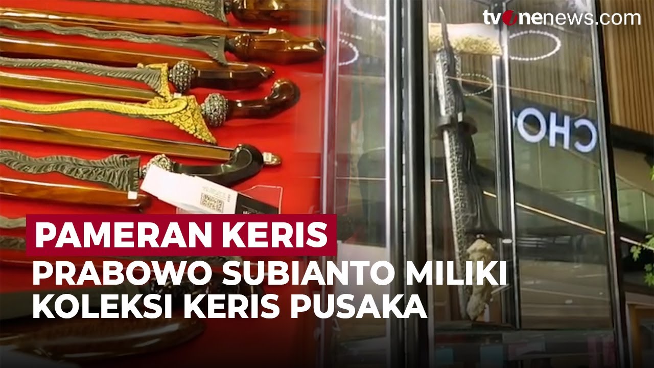 Dua Keris Pusaka Koleksi Presiden Prabowo Dipamerkan di Surabaya | OneNews Update