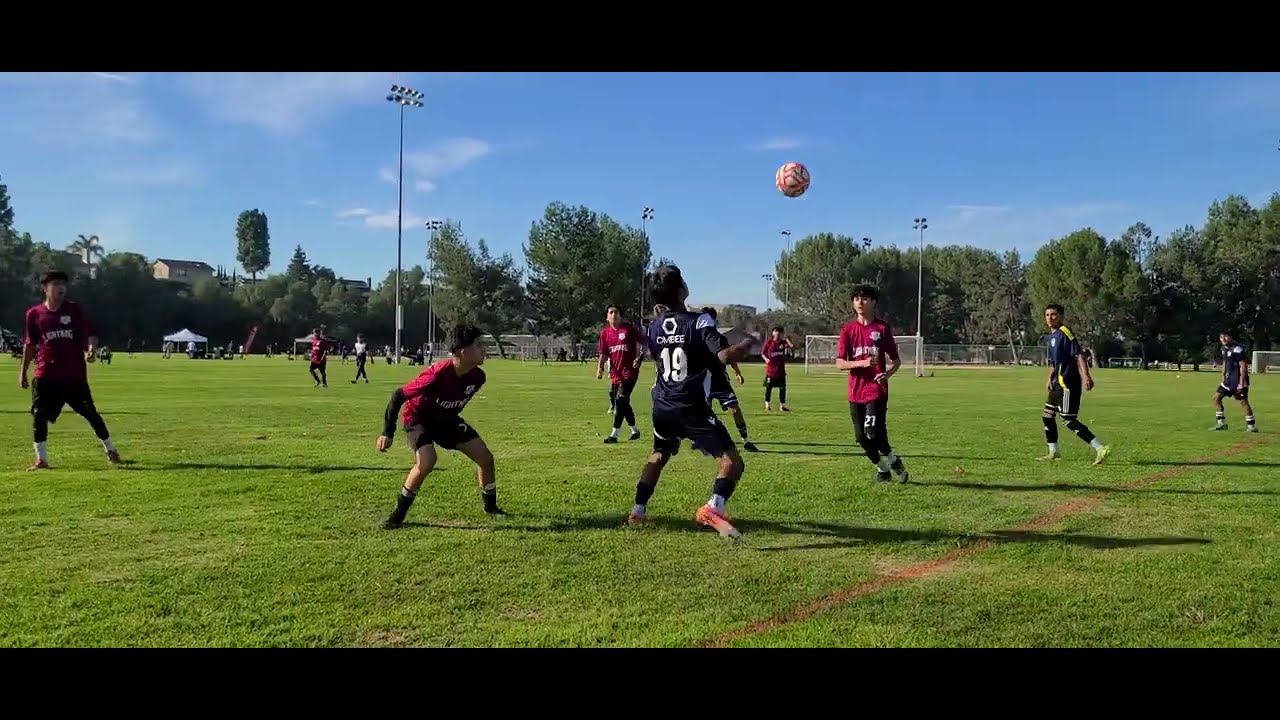 Oaks FC B11 Vs Lighting Soccer Club Red B2010 First Half 