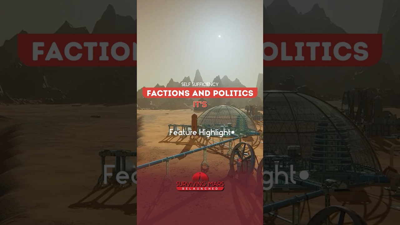 Pick your Faction! #haemimontgames #paradoxinteractive #survivingmarsrelaunched #games #mars
