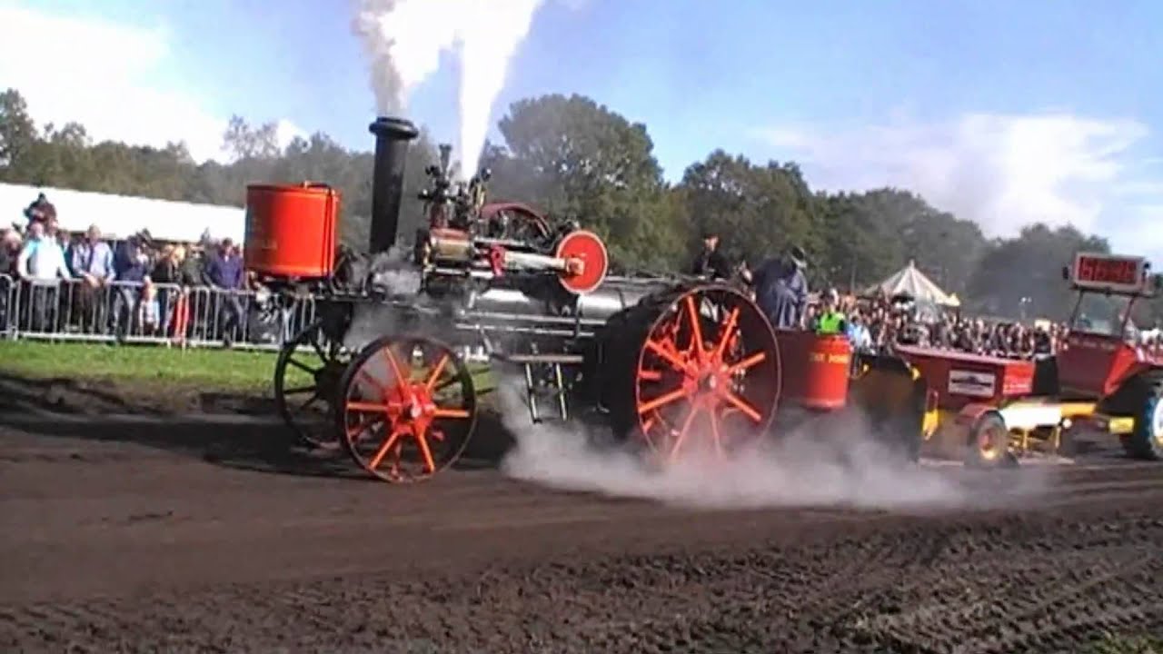 stoommachine voor de sleepwagen de stille wille