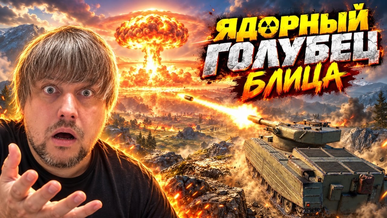 Ядерный голубец блица! Обзор на апнутый Caliban Tanks Blitz