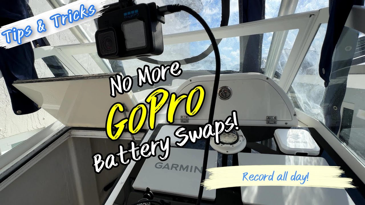 Как я заряжаю свои GoPro весь день во время рыбалки (больше никаких замен батареек)