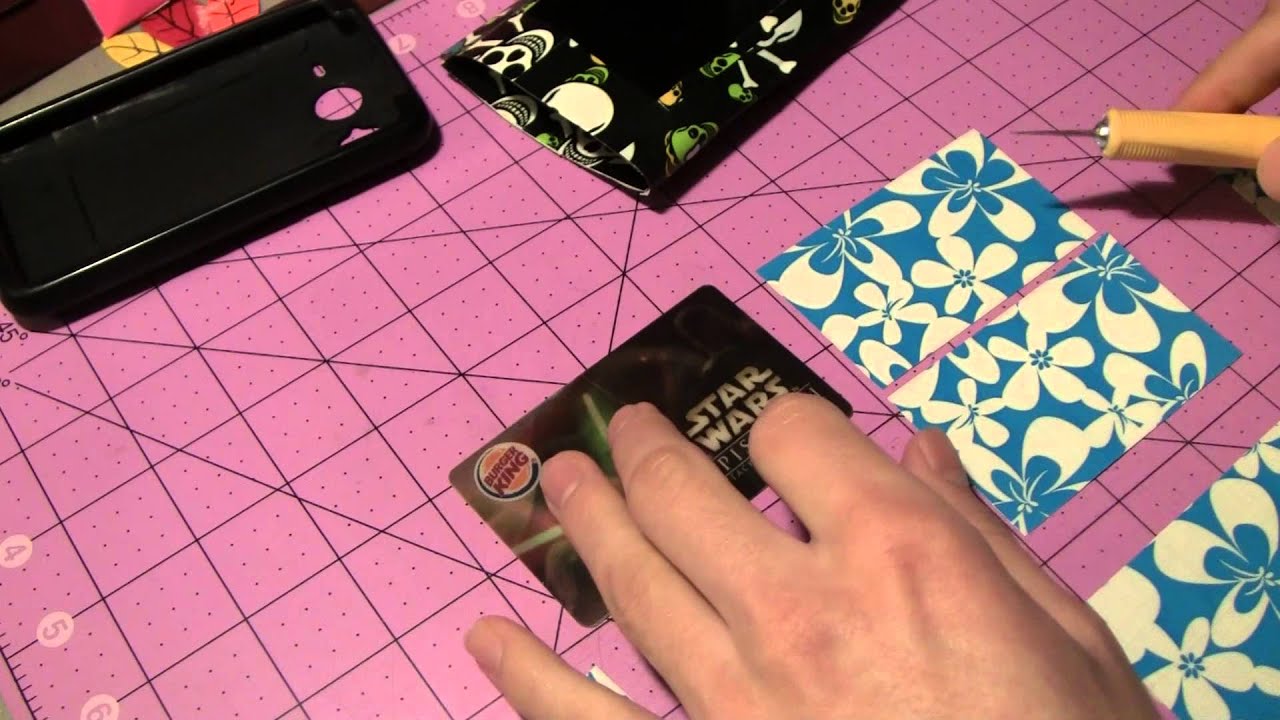 How to make a Duct tape Phone Wallet!