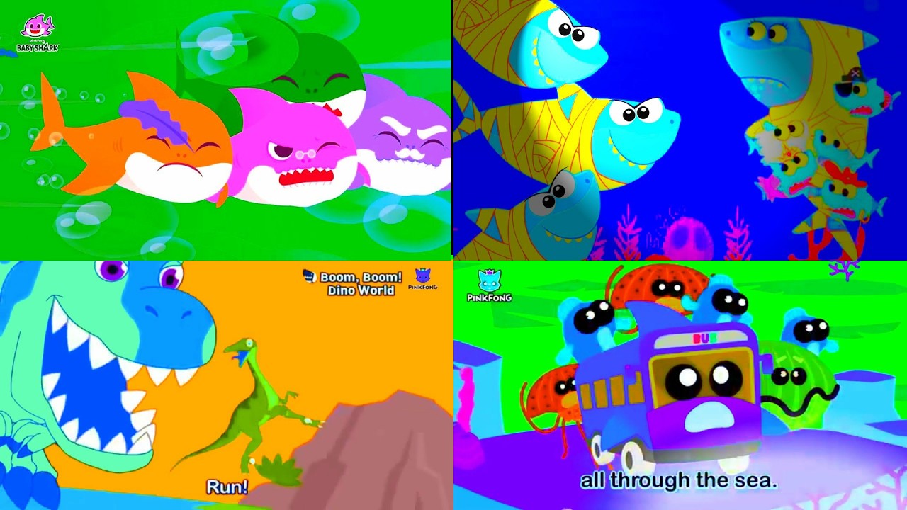 Swim Faster, Swim Away, Safe at Last Finny Shark Super Simple Songs (Sponsored by Preview 2 Effects)