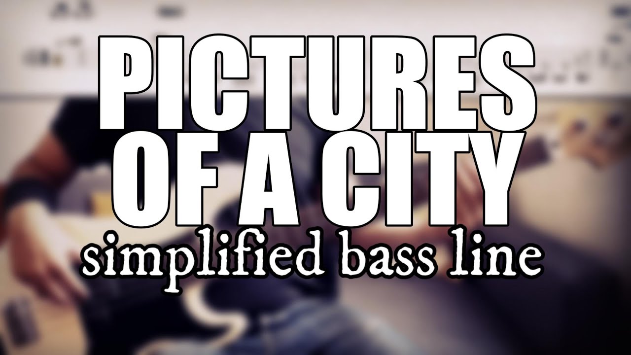 Pictures of a City - King Crimson | Simplified bass line with tabs #124