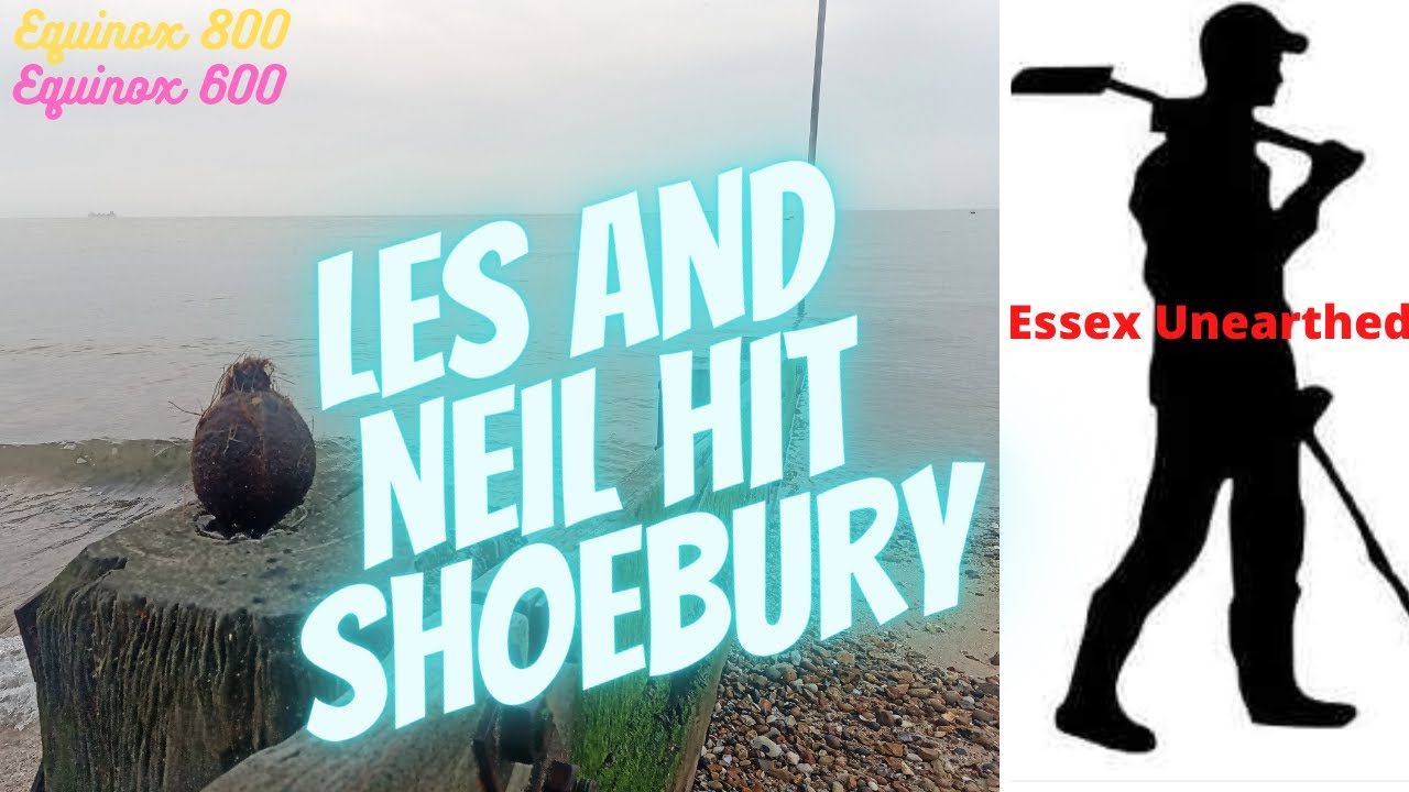 Metal detecting UK Shoebury Beach