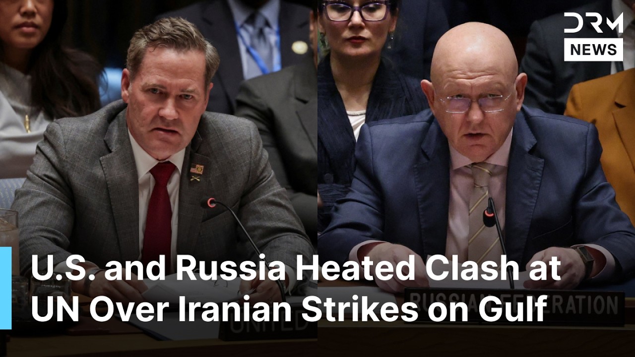 Russia Pushes Back on U.S. Over Iranian Strikes on Gulf, 