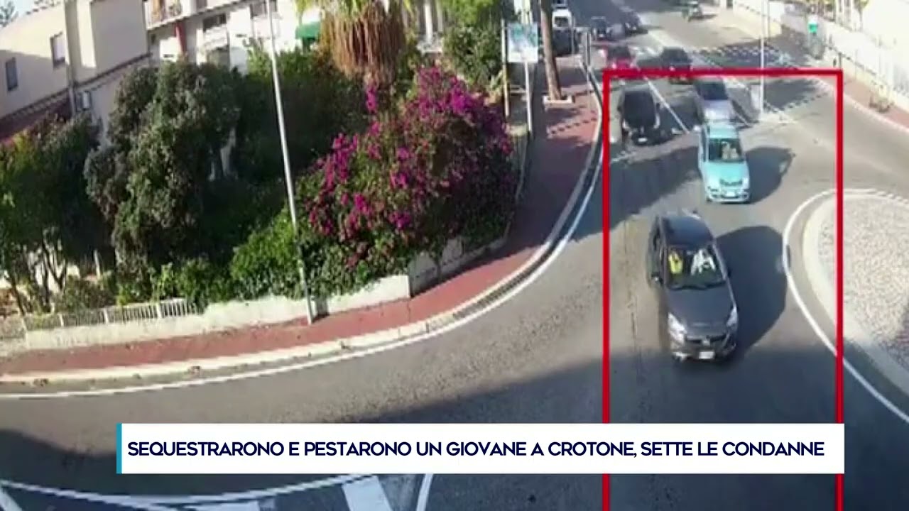 SEQUESTRARONO E PESTARONO UN GIOVANE A CROTONE, SETTE LE CONDANNE