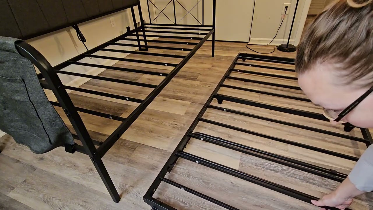 LIKIMIO Daybed with Trundle Review | Stylish Twin + Guest Bed with Charging Station