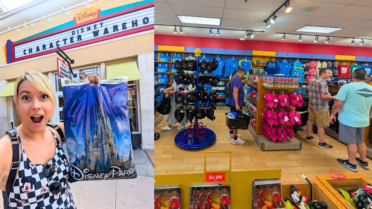 Shopping at the Disney Character Warehouse Outlet! Huge Merch Drop! 