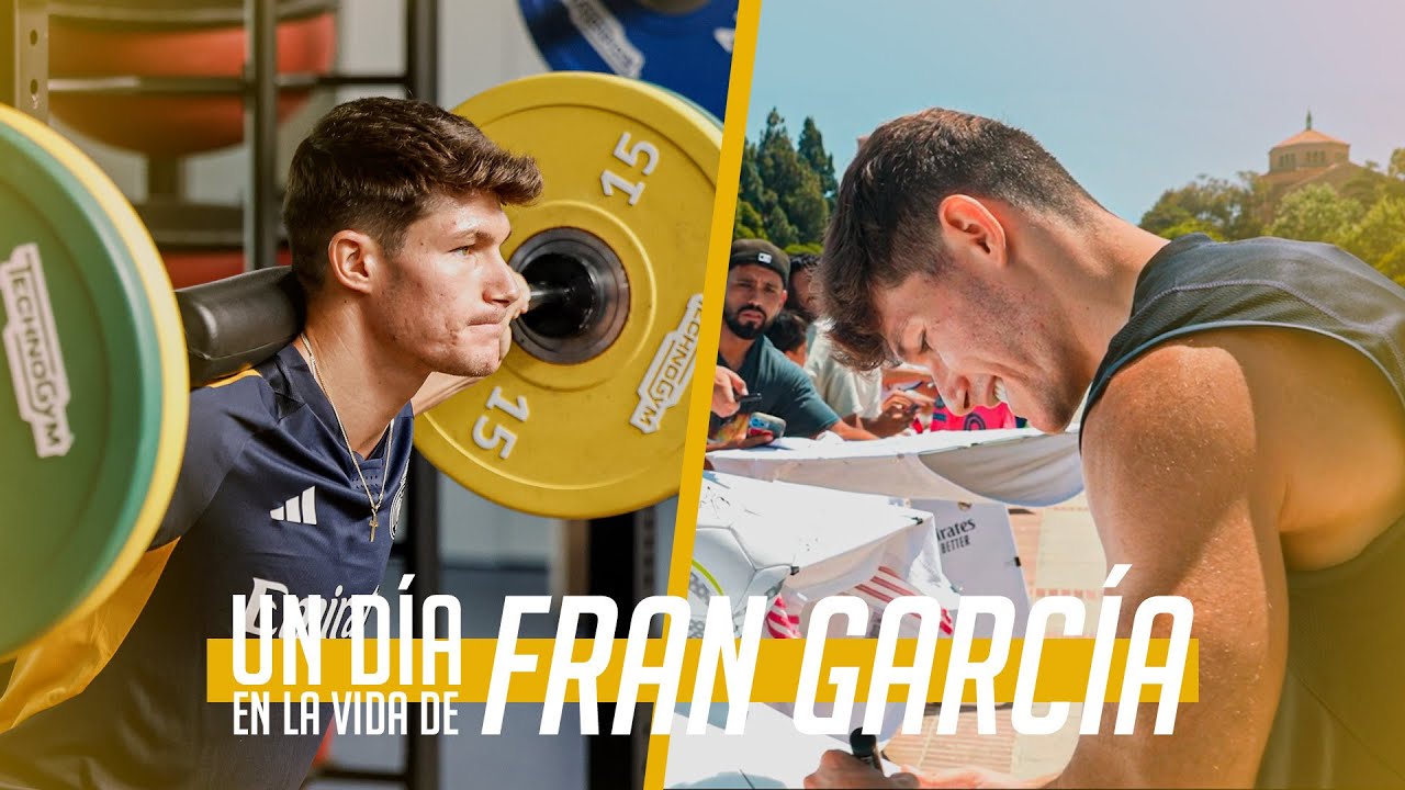 Real Madrid defender and painter!? | One day in the life of Fran García