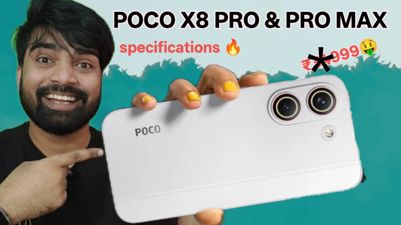 POCO X8 PRO & POCO X8 PRO MAX 5G Full Specifications ।। Launch Date।। Price 🤑।