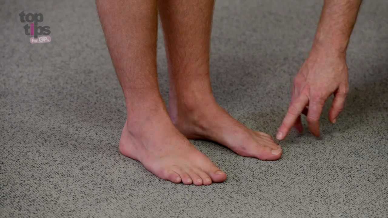 Orthopaedics Video 3 - examination of the foot & ankle