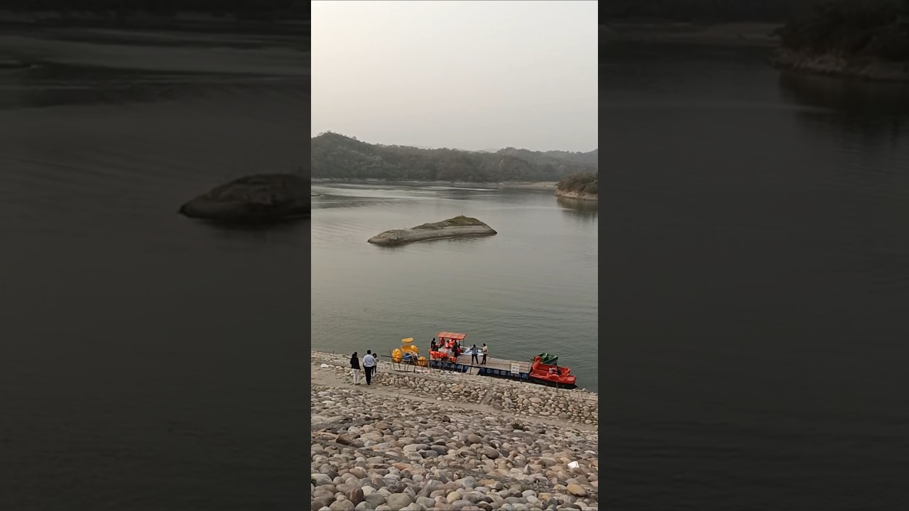 thana Dam via Kukanet forest #beautifulpunjab #dam