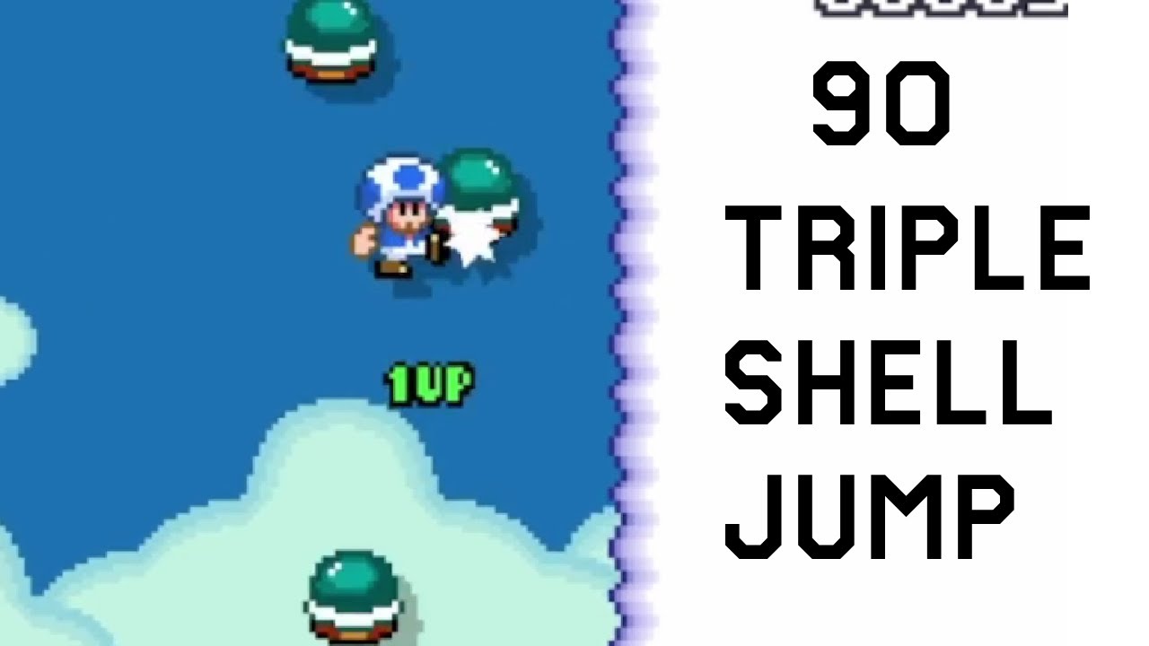 [SMM2] 90(+10) Triple Shell Jump (Ft. 