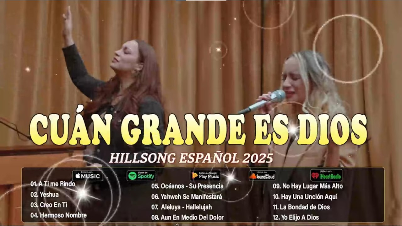 HERMOSO NOMBRE🌟YESHUA🌟A TI ME RINDO🌟Hillsong Español Sus Mejores Canciones🙏Grandes Éxitos🎶2802