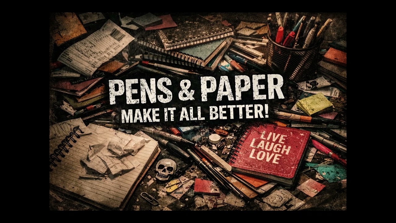 Pens and Paper Make It All Better