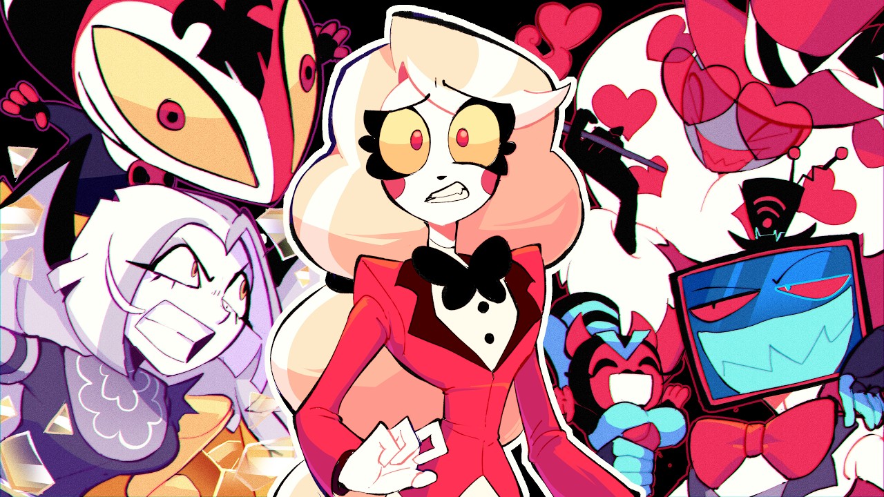 Мерч VivziePop и искусство FOMO | Отель Хазбин &mdash; Адский босс