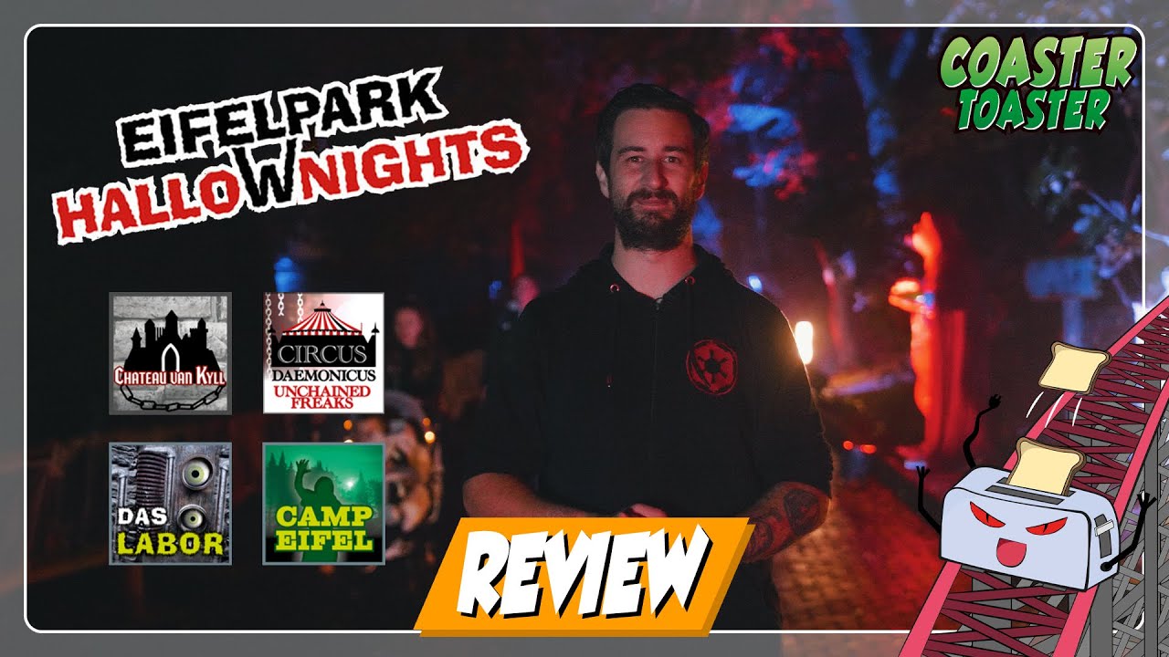 Eifelpark Hallownights - 4 Mazes und Fahrspaß bis in die späten Stunden | Review