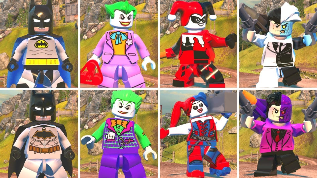 Batman: The Animated Series Vs. Comics - Character Comparison - LEGO DC Super-Villains