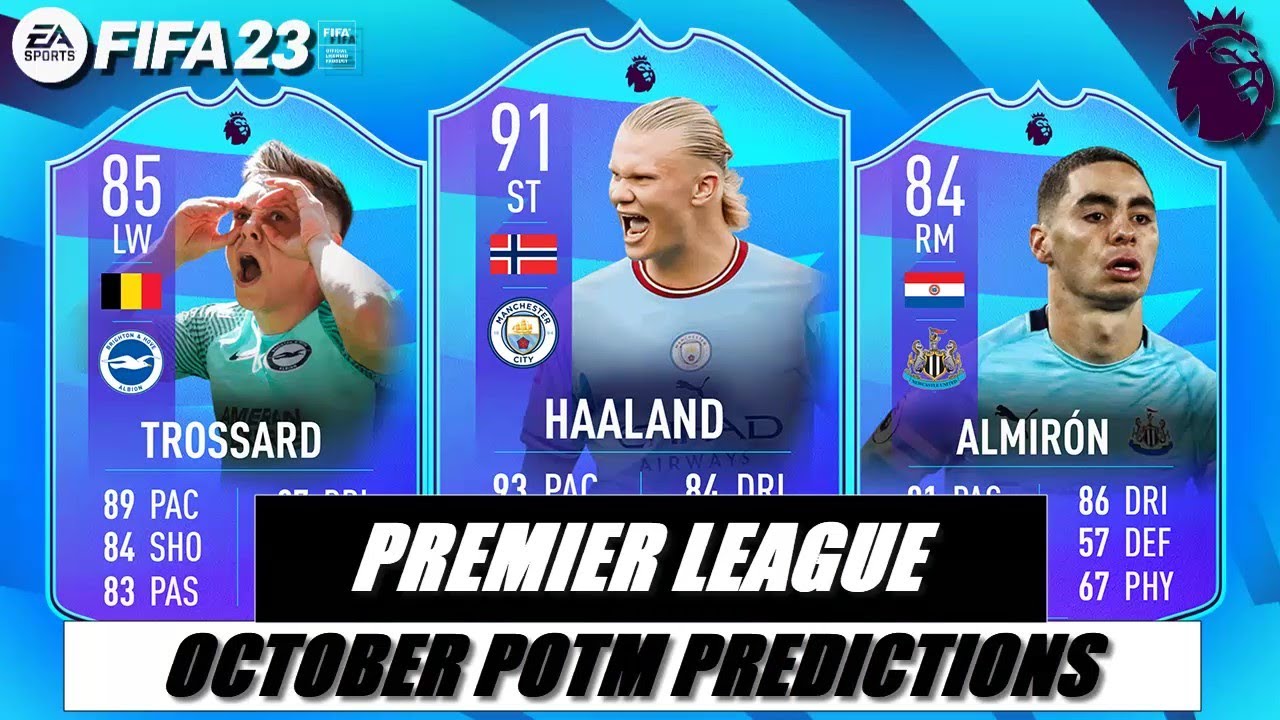 FIFA 23 | PREMIER LEAGUE OCTOBER POTM PREDICTIONS😱🔥OSIMHEN, ZACCAGNI,BARELLA...