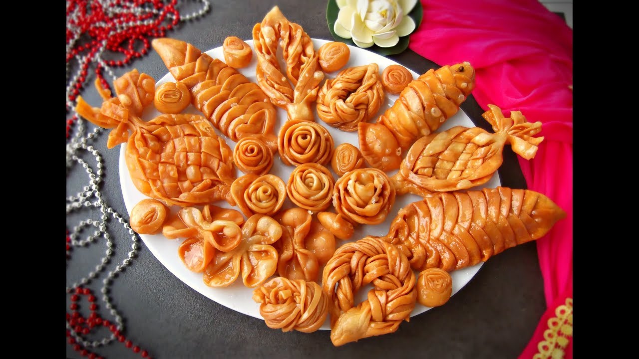 বিয়ে/হলুদের ডালা সাজানোর ৭ রকম পিঠা || Bangladeshi Pitha || Biyer pitha || Shiter Pitha- 9