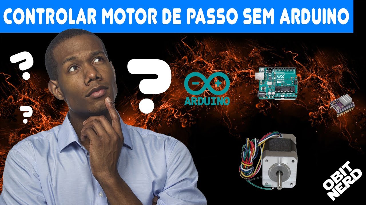 Ligar motor de passo sem Arduino