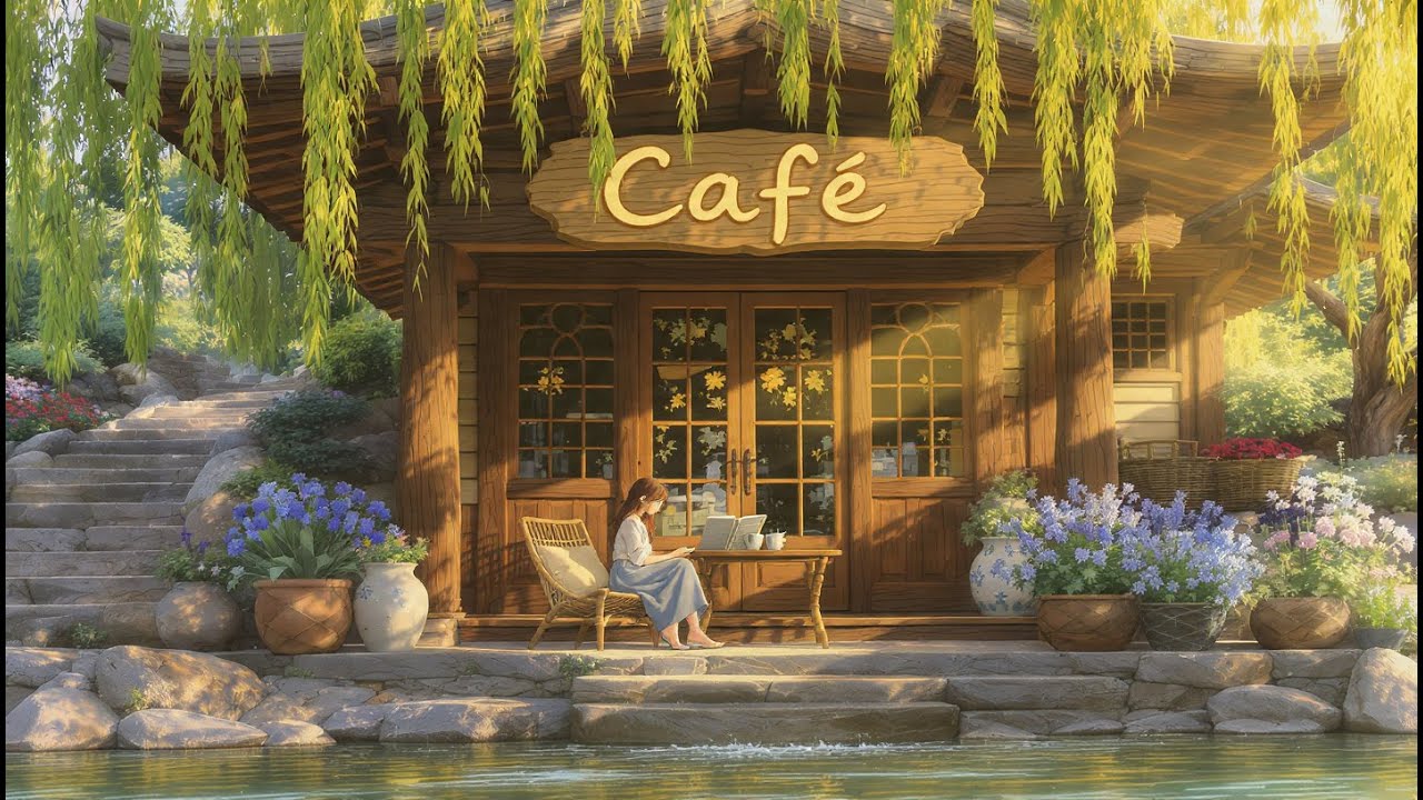 Study Productivity Music | Cozy Cafe Lofi
