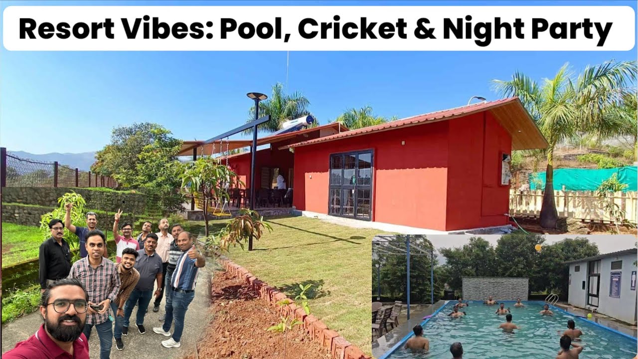 स्विमिंग, क्रिकेट आणि पार्टी… मित्रांसोबतचं Perfect Weekend 💯 एकदम  धमाल | Yatharth Vaibhav Resort