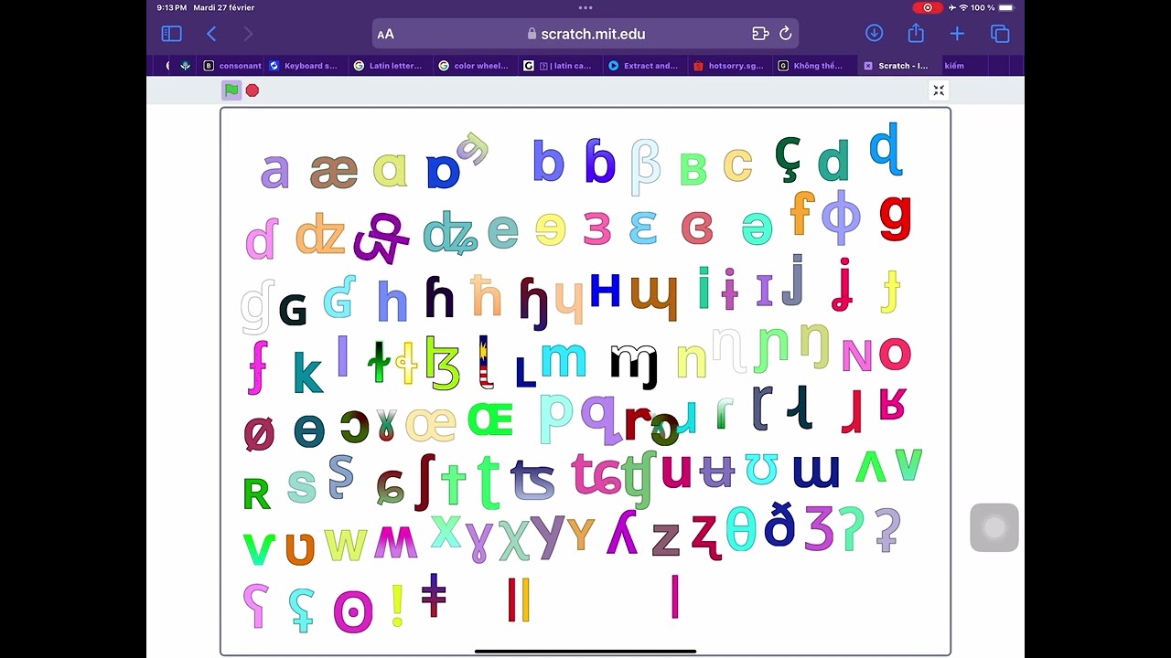 IPA alphabet lore