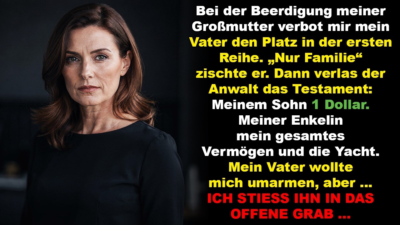 Meine Familie ignorierte mich am Sarg – bis der Anwalt 4,7 Millionen nur für mich verkündete