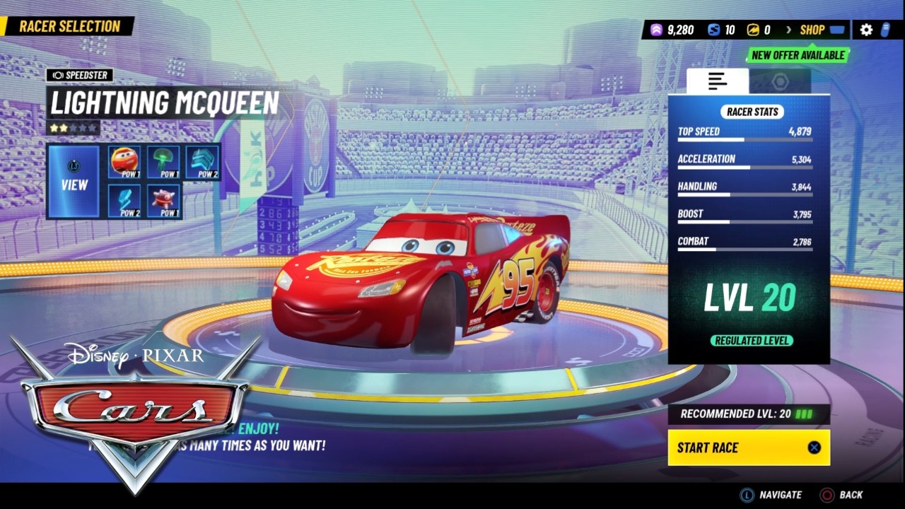 Disney Speedstorm PS5 *All Characters* (Season 18  Piston Cup! Cars Update!)