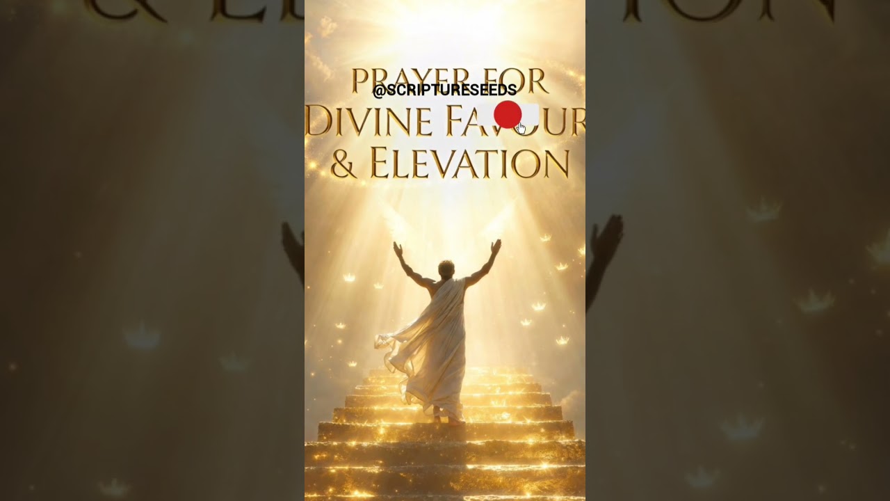 Prayer For Divine Favour And Elevation🙏🙏