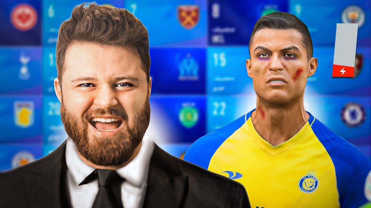 خليت كريستيانو رونالدو يلعب 50 مباراة كل يوم بدون إستراحة ❎️ ..!!